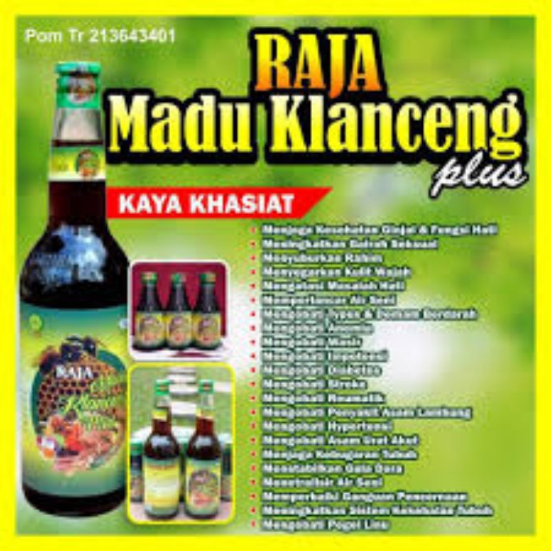 

JAMU RAJA MADU KLANCENG PLUS 650ml