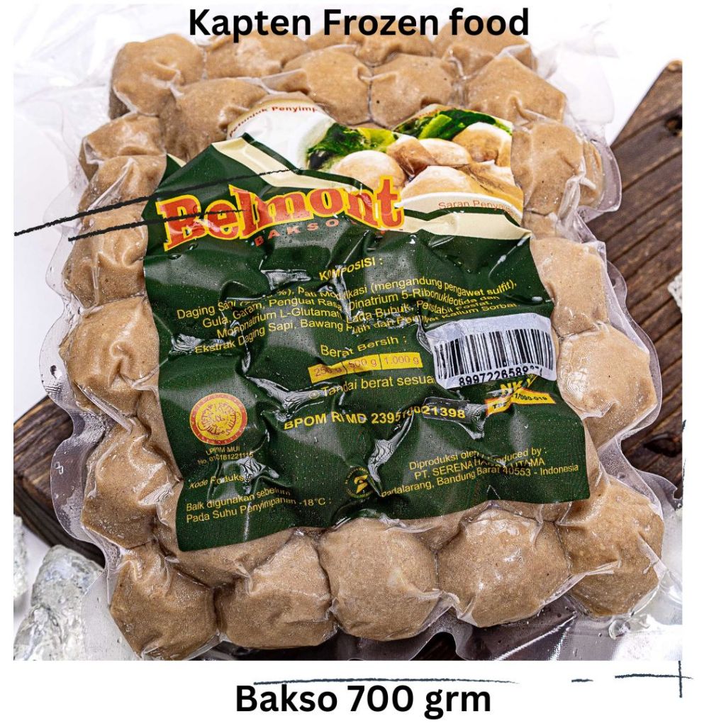 

Bakso Sapi Belmont isi 50 uk 700 gram