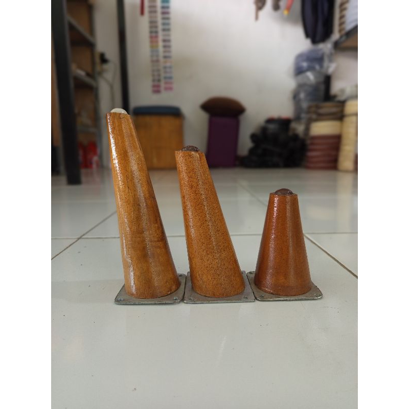 kaki sofa kayu/kaki meja kayu/kaki retro miring