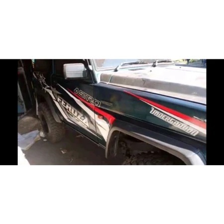 STIKER MOBIL JEEP STIKER MOBIL FEROZA STICKER MOBIL JEEP FEROZA TAFT DLL