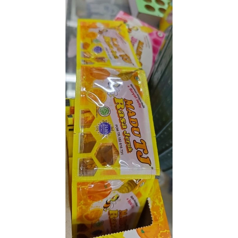 

Madu Tj rasa jeruk per 3 pcs