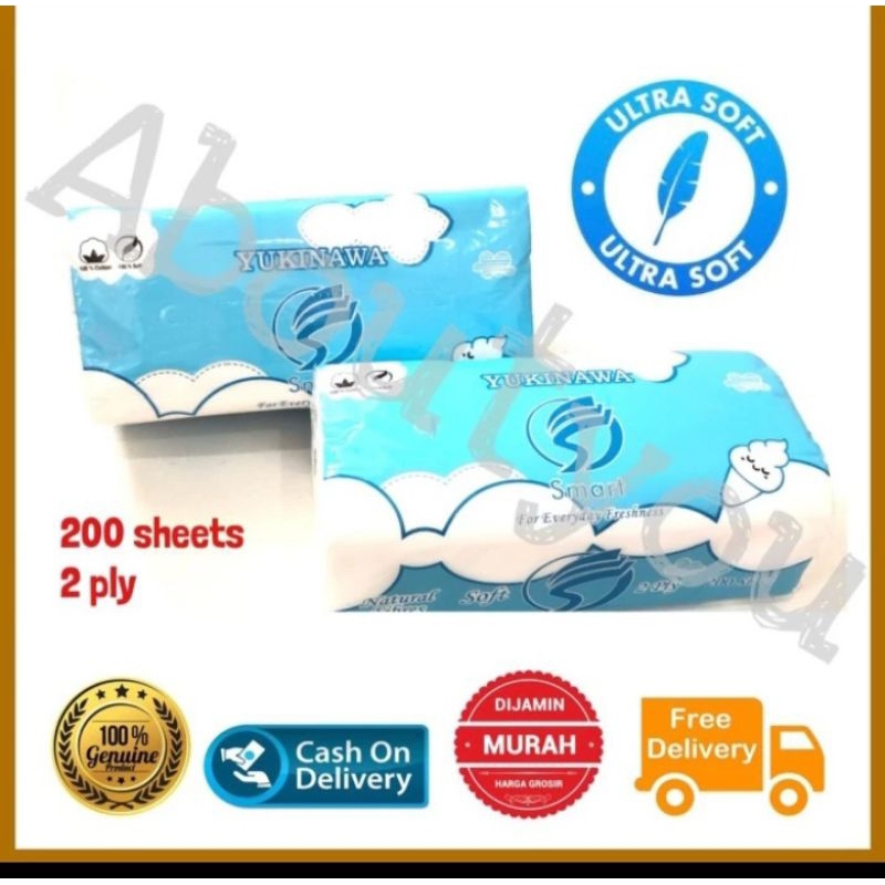 Grosir tisu Paseo smart facial tisu wajah murah sheet