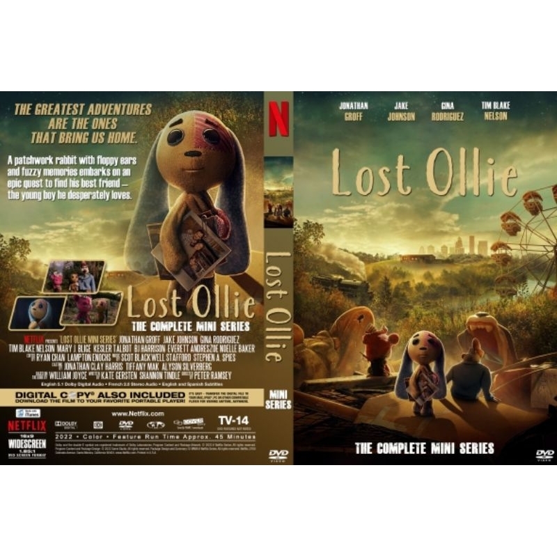 KASET FILM ANAK ANAK KARTUN ANIMASI TERBARU LOST OLLIE-LENGKAP FULL BOX