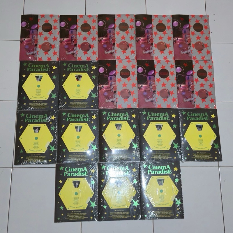 [READY STOCK] ALBUM SEALED ZB1 PHOTOBOOK VER CINEMA PARADISE GOOD SO BAD GUNWOOK ZHANG HAO ZHANGHAO 