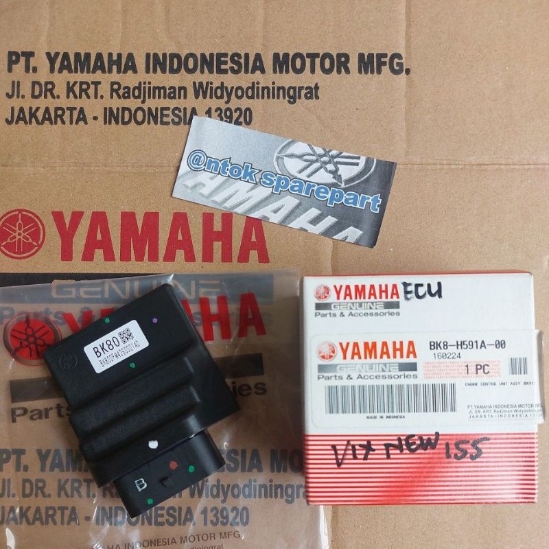 ECU CDI ECM All New Vixion Led 2017-2022 Vixion Movistar 2017-2019 Vixion Monster Energy 2020