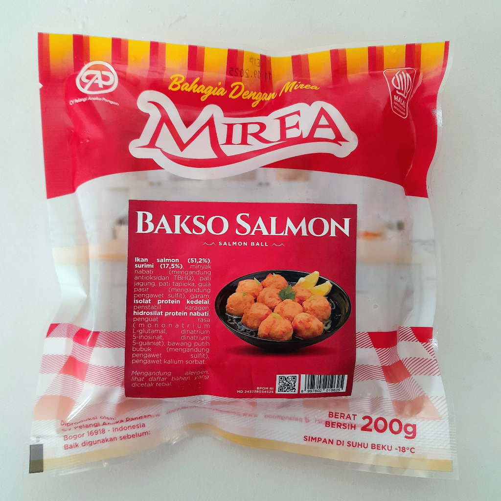 

MIREA bakso salmon 200gr