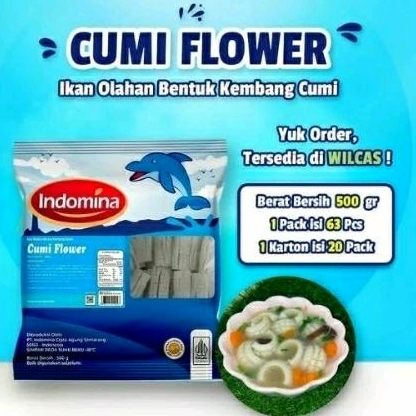 

cumi flower Indomina 500 GRAM
