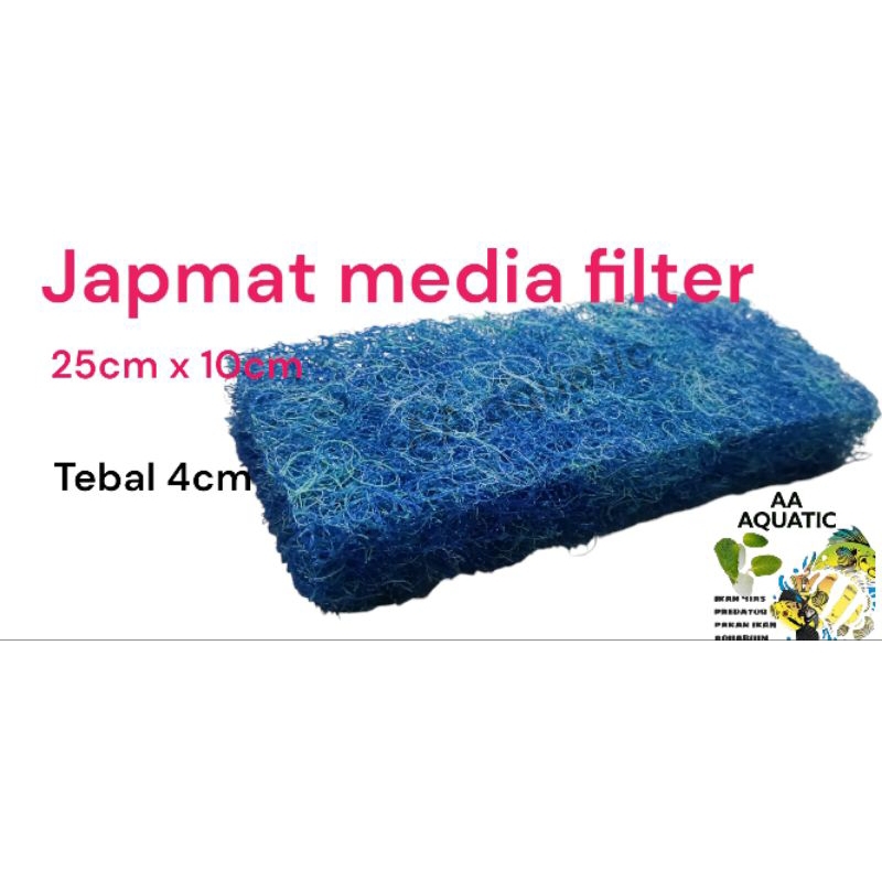 japmat media filter akuarium