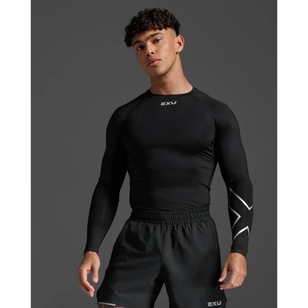2XU Core Compression Long Sleeve / 2XU Compression Men / Compression 2XU men / Compression 2XU Pria 