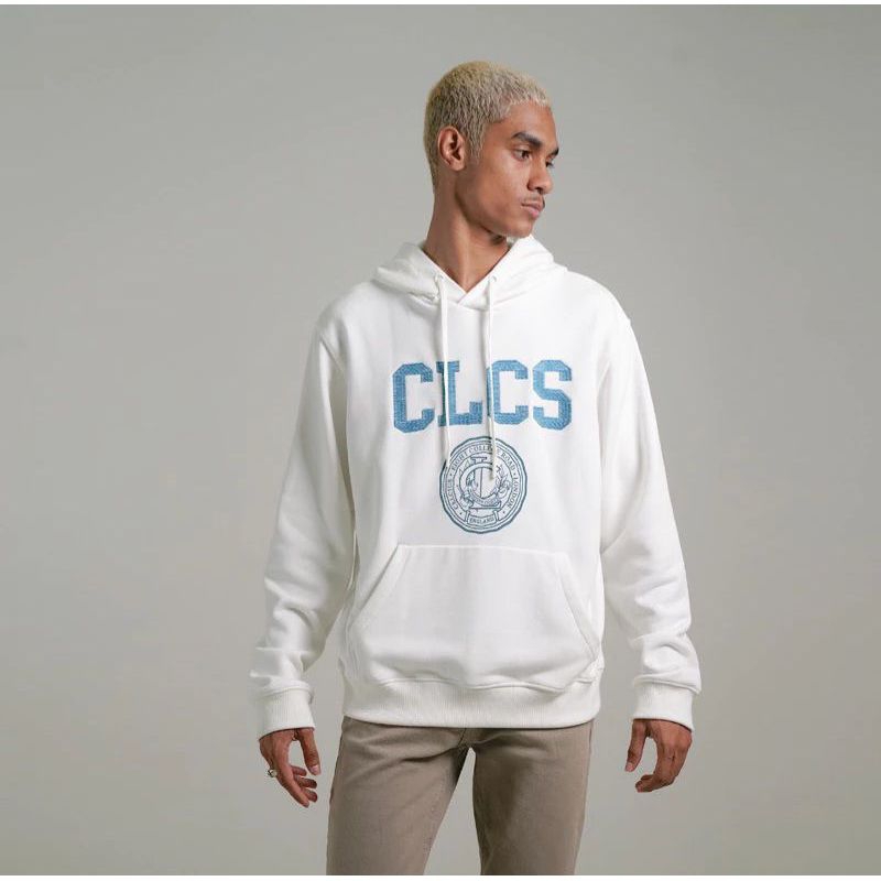 HOODIE CELCIUS WHITE COLLEGE SWEATER PRIA