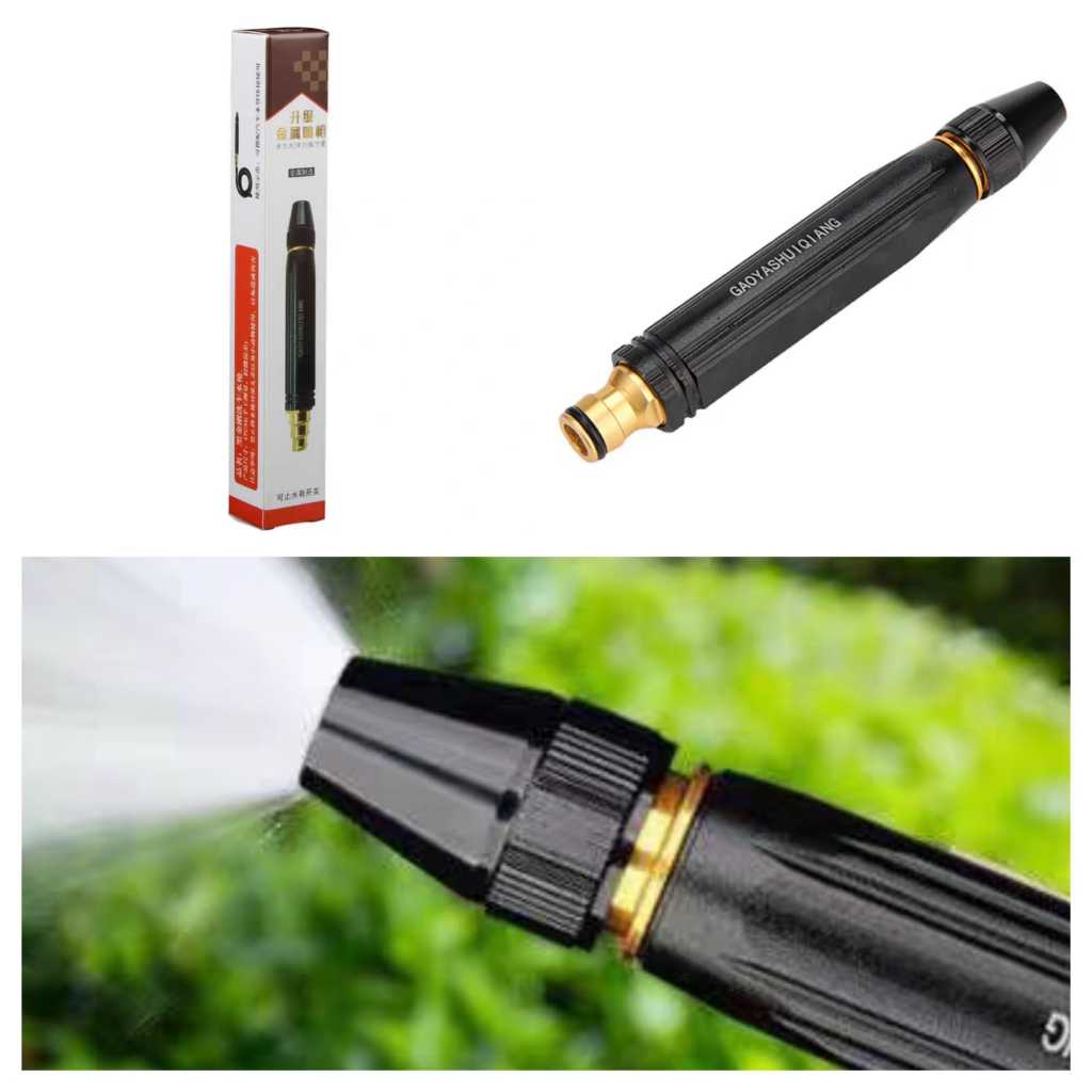 Nozzle Spray Gun Semprotan Air Kuningan Anti Karat Pistol Air Kepala Semprotan Air