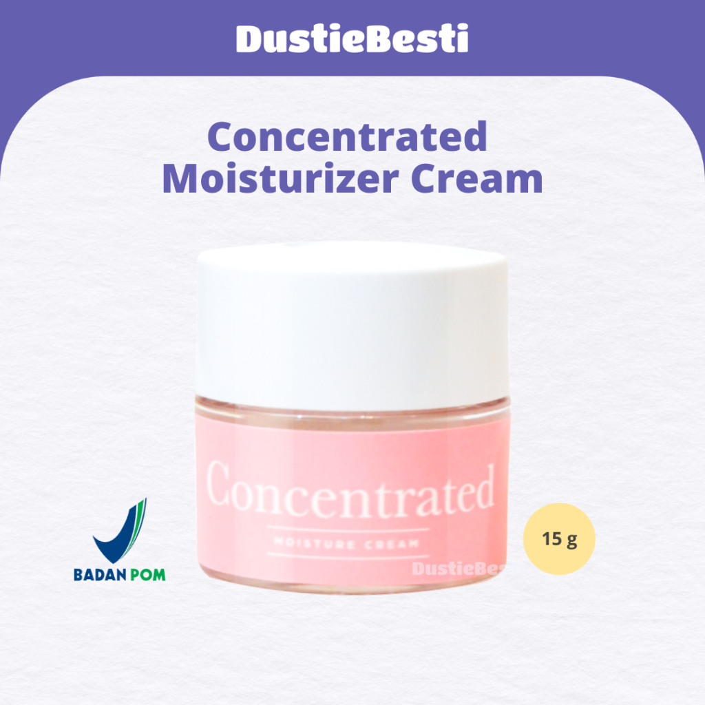Concentrated Moisturizer Cream – Krim pelembap wajah kering dan kusam - Skincare kulit kering YnN