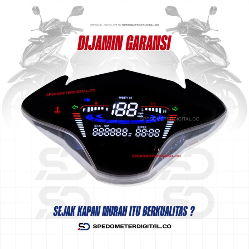 Spedometer Digital Vario Techno 110