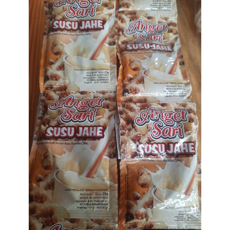 

Anget sari susu jahe