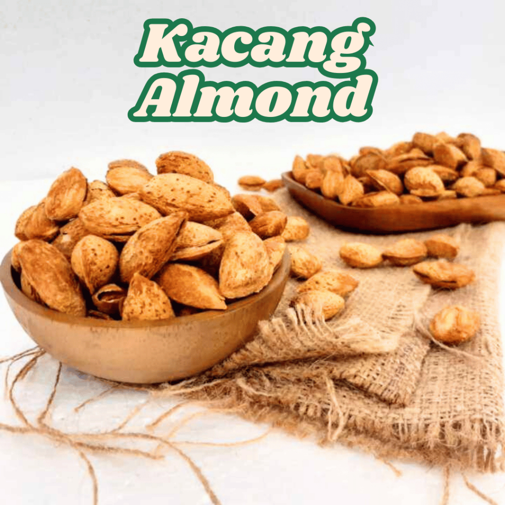 

Kacang Almond Panggang Kulit 1 Kg rasa Susu Cocok Oleh-oleh Haji Umroh Bisa Pergram