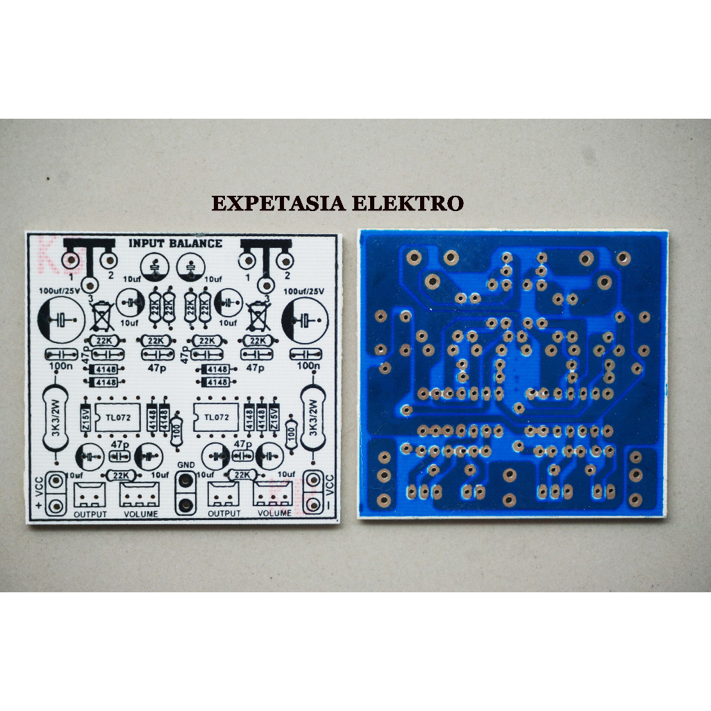 PCB INPUT BALANCE STEREO