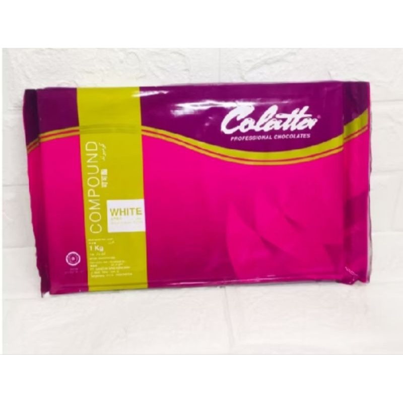 COKLAT PUTIH BLOK COLATTA KEMASAN 1KG
