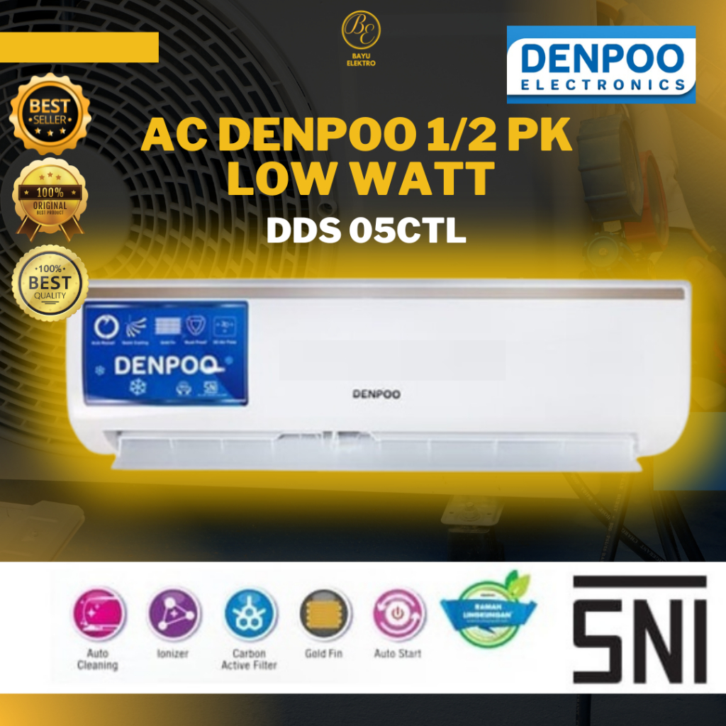 ac denpoo 1/2 pk low watt DDS 05CTL