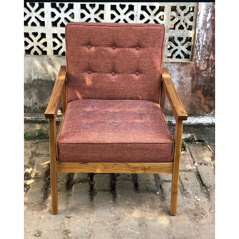 Kursi Sofa Minimalis Kursi Sofa Cafe Kayu Jati