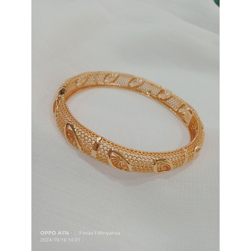 Gelang Bangle Dubai Gelang Dewasa Kekinian Gelang Titanium