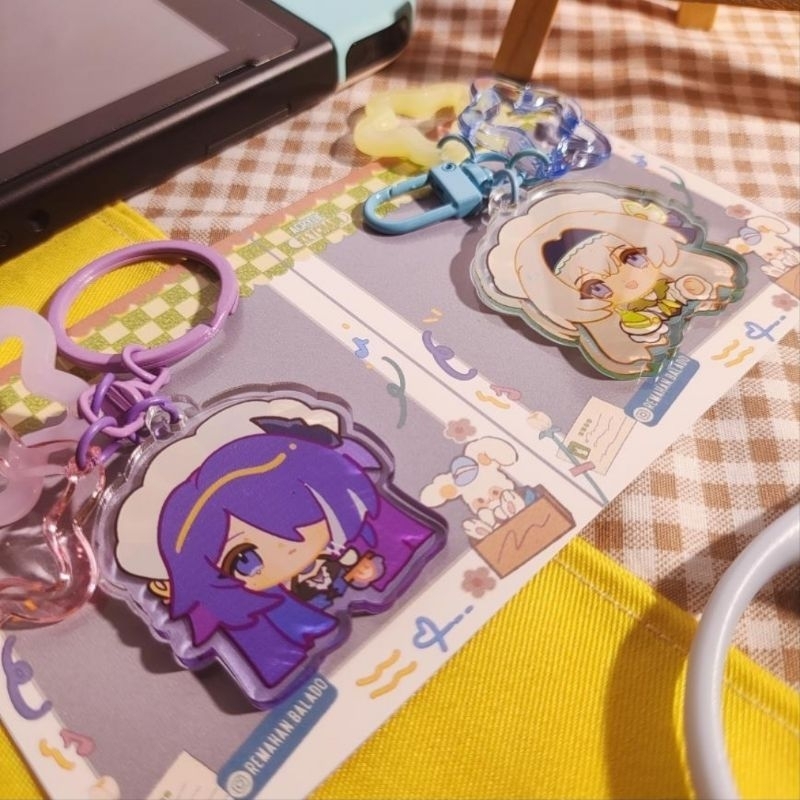 Keychain HSR Acheron & Firefly