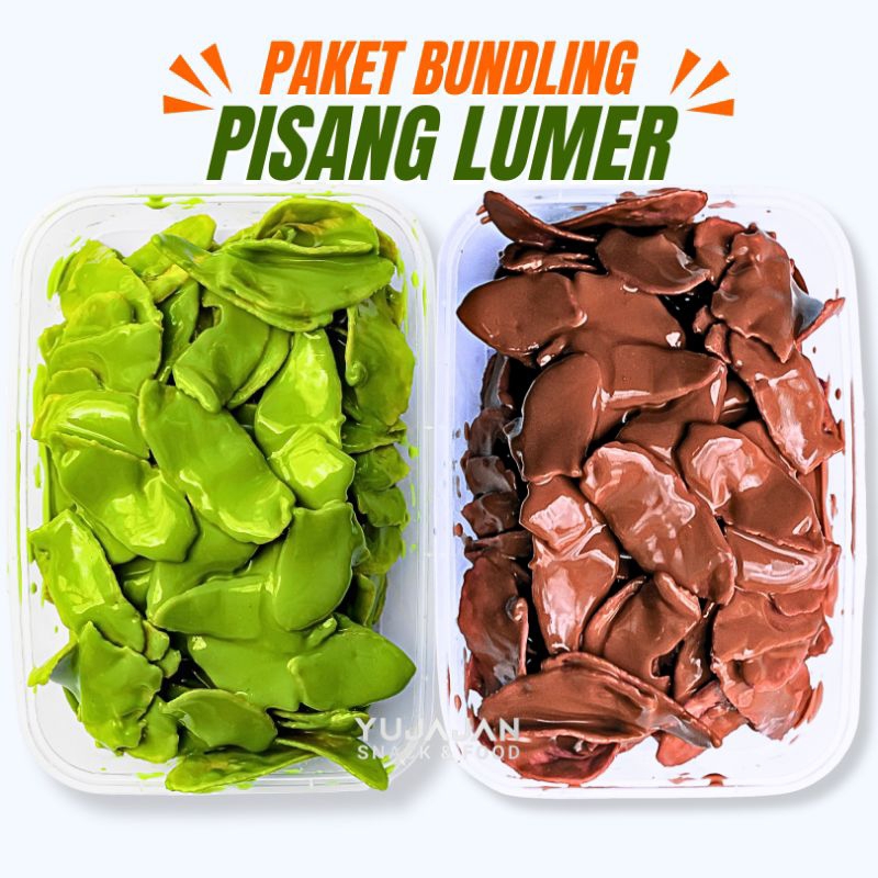 

Bundling 2 Box KERIPIK PISANG LUMER 600 Gram Keripik Pisang Cokelat Lumer Greentea Cokelat Taro Tiramisu Stroberi Susu