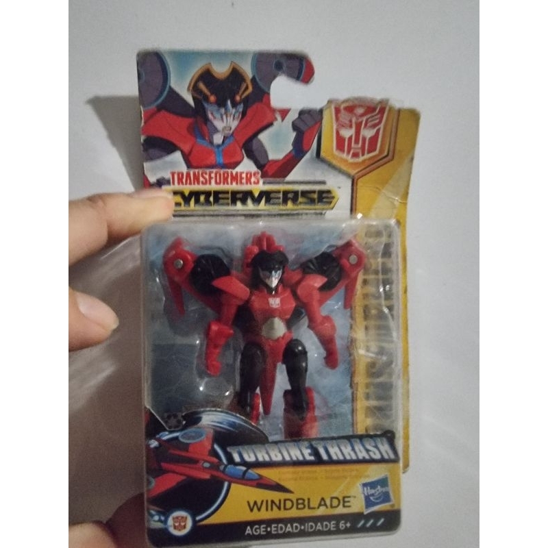 ORIGINAL Hasbro Transformers Cyberverse- WindBlade - Turbine Trash