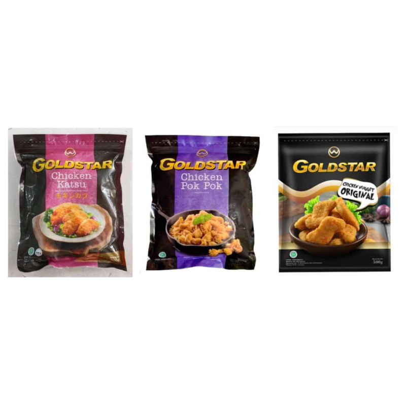 

Frozen Food Nugget Goldstar 500gr