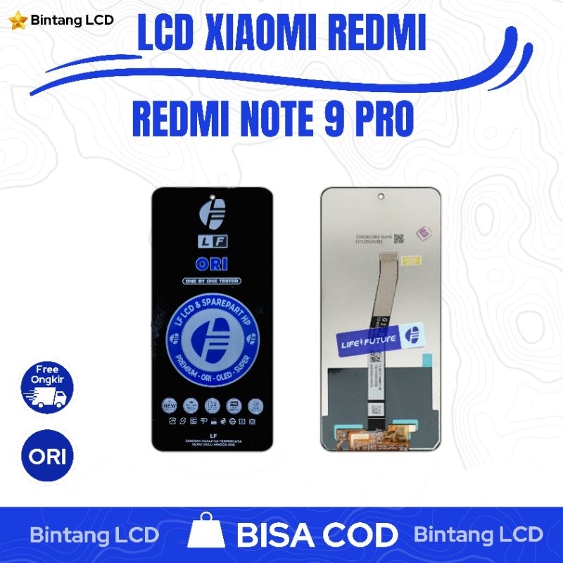 [COD] LCD Xiaomi Redmi Note 9 Pro Original Fullset Touchscreen Life future Best Seller Termurah