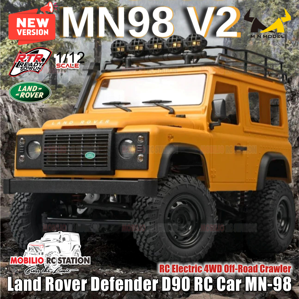 RC MN98 Scale 1/12 Rock Crawler Camel Trophy Offroad Full Propo RTR