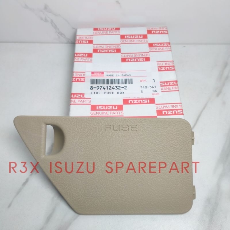Lid fuse cover tutup box sekring dalam Isuzu panther LS LM LV GT cream ORIGINAL