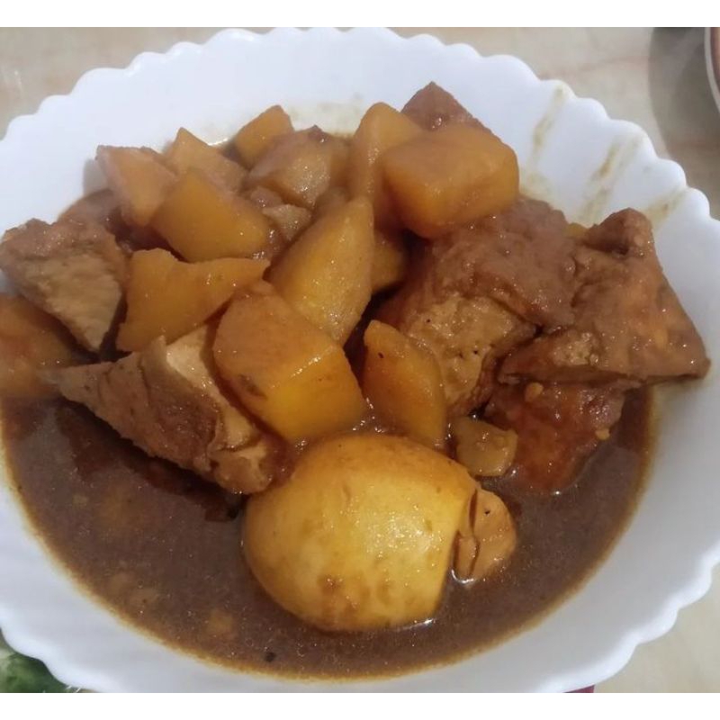 

Tahu Telur Kentang Kecap