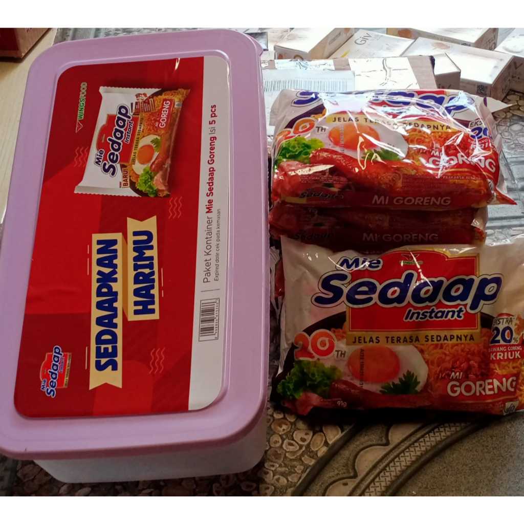 

Paket Mie Sedaap Goreng Kontainer