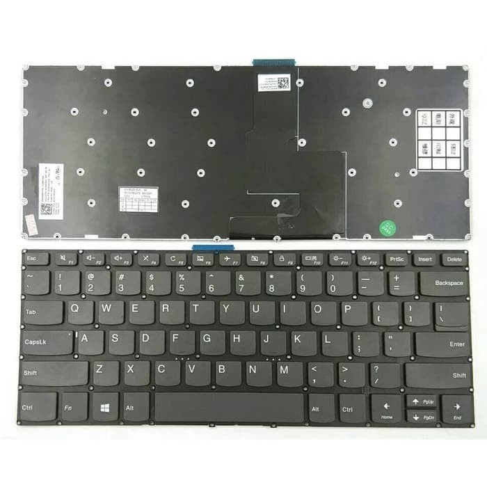 Keyboard Laptop Lenovo 130 14ikb V130 14ikb tombol delete