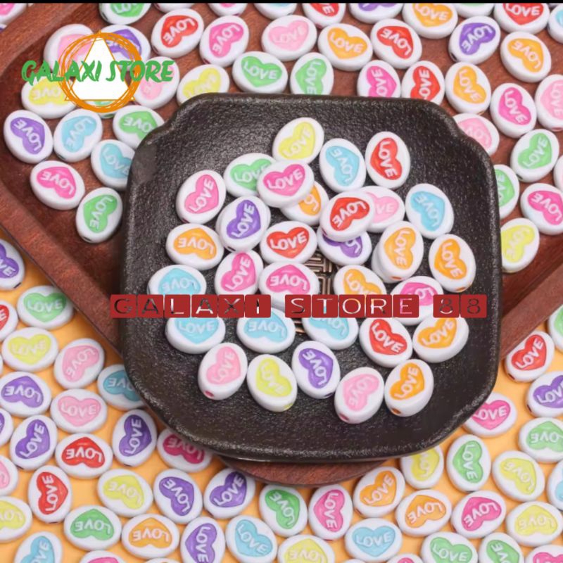 MANIK LOVE MOTE BENTUK LOVE