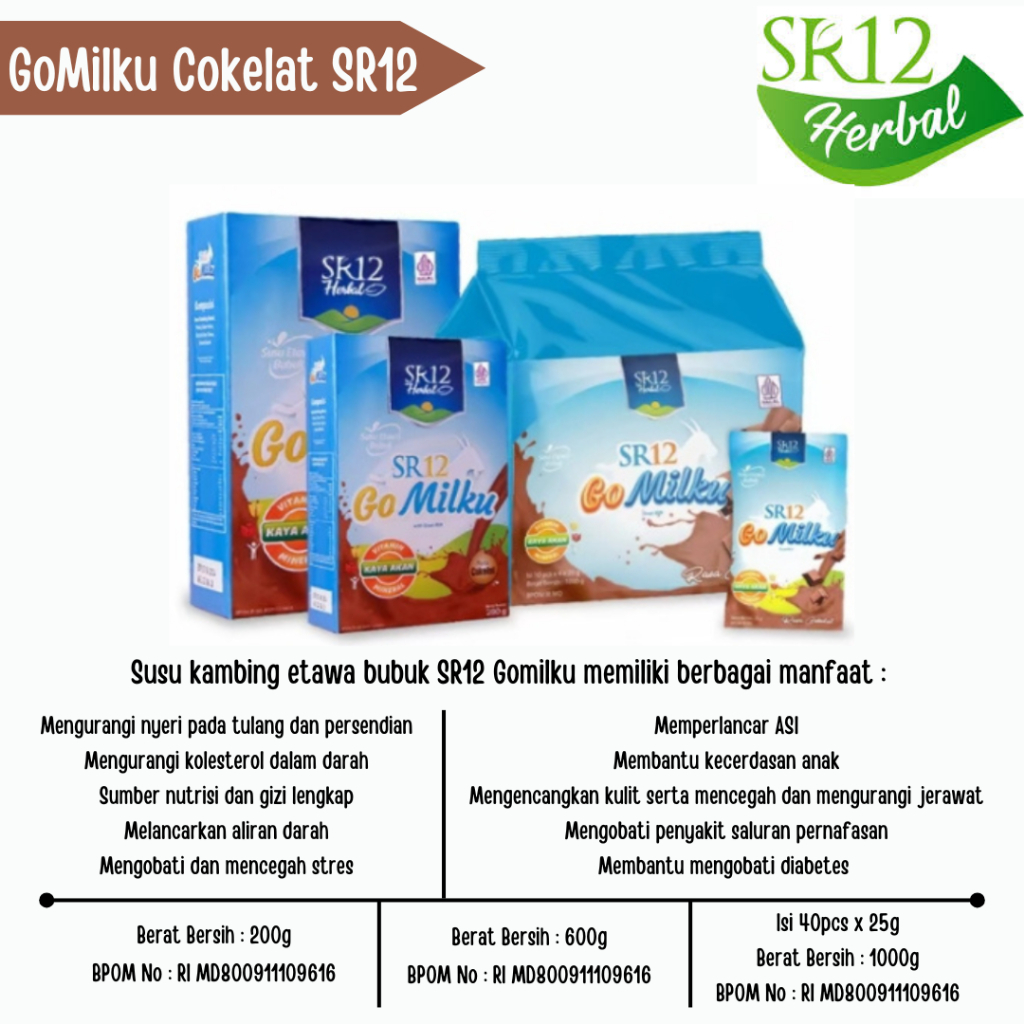 

Go Milku SR12 Halal Susu Kambing Etawa Premium Meningkatkan Kesehatan Inmun Aman Bumil Busui