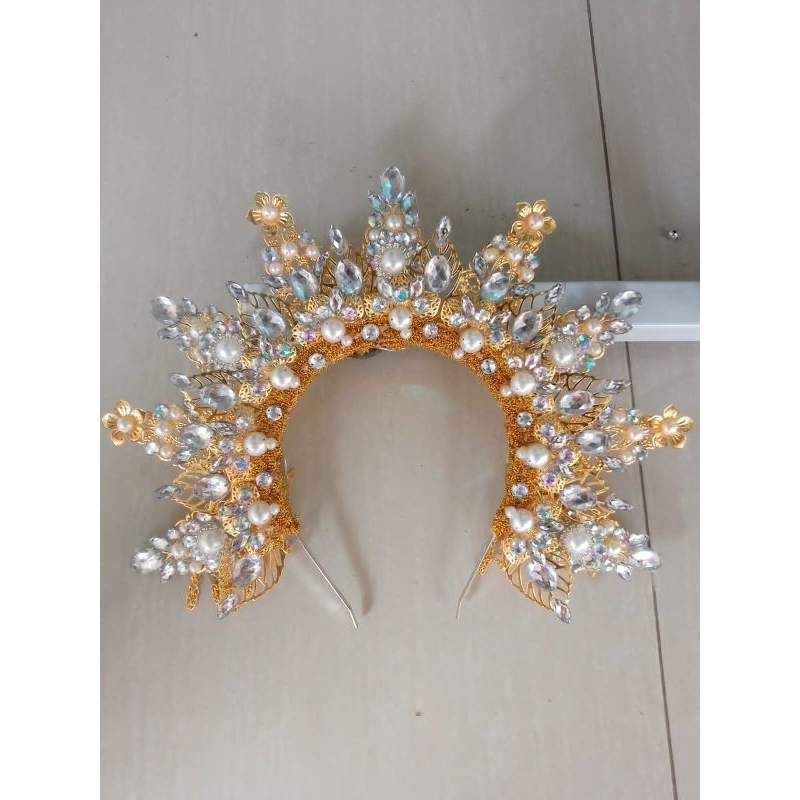 BANDO TARI SIMPEL OVAL//Bando mahkota Tiara//bando mahkota tari//bando mahkota handmade//bando mahko