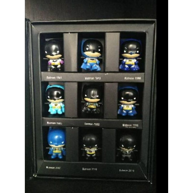Batman 80 anniv Indomaret set n box