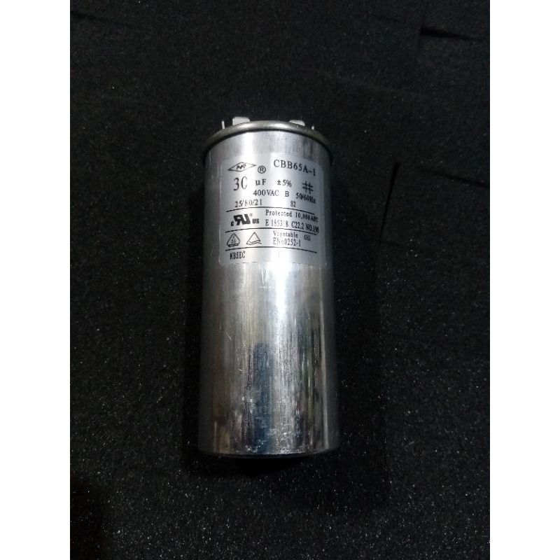kapasitor CAPASITOR AC Sharp 30uf CBB65A-1 original