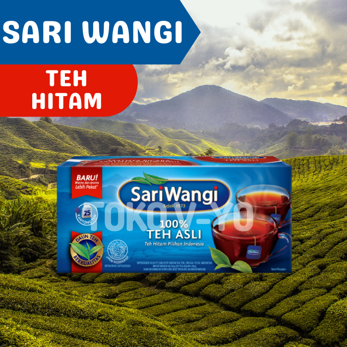 

Sariwangi Teh Celup - Teh Hitam Celup 100% Asli