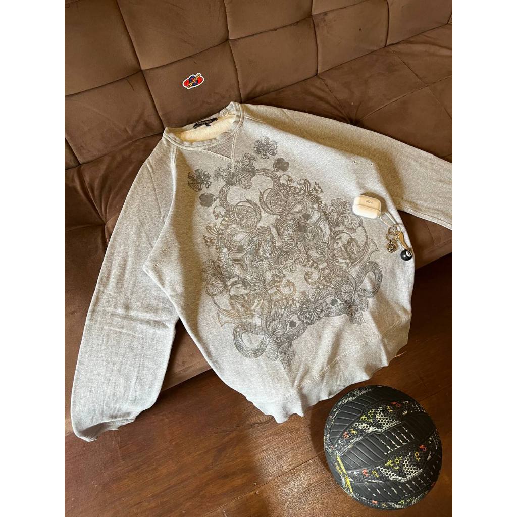 Crewneck Sweatshirt Roberto Cavalli Italy Second Preloved