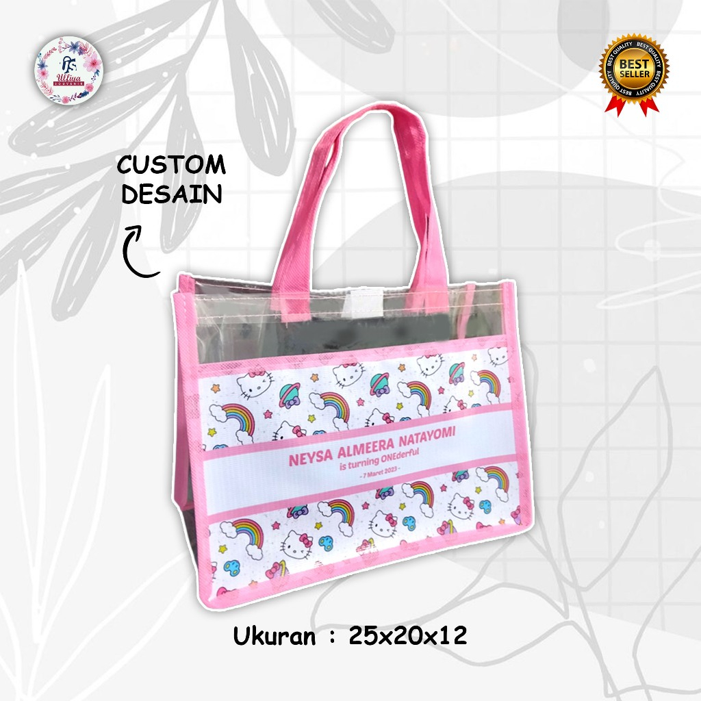 

MODEL MK SPUND Tas Ultah Murah Di Bawah 10 Ribuan Tema Sanrio Dan Bisa Custom Tema Cewek Cowok, Foto, Nama