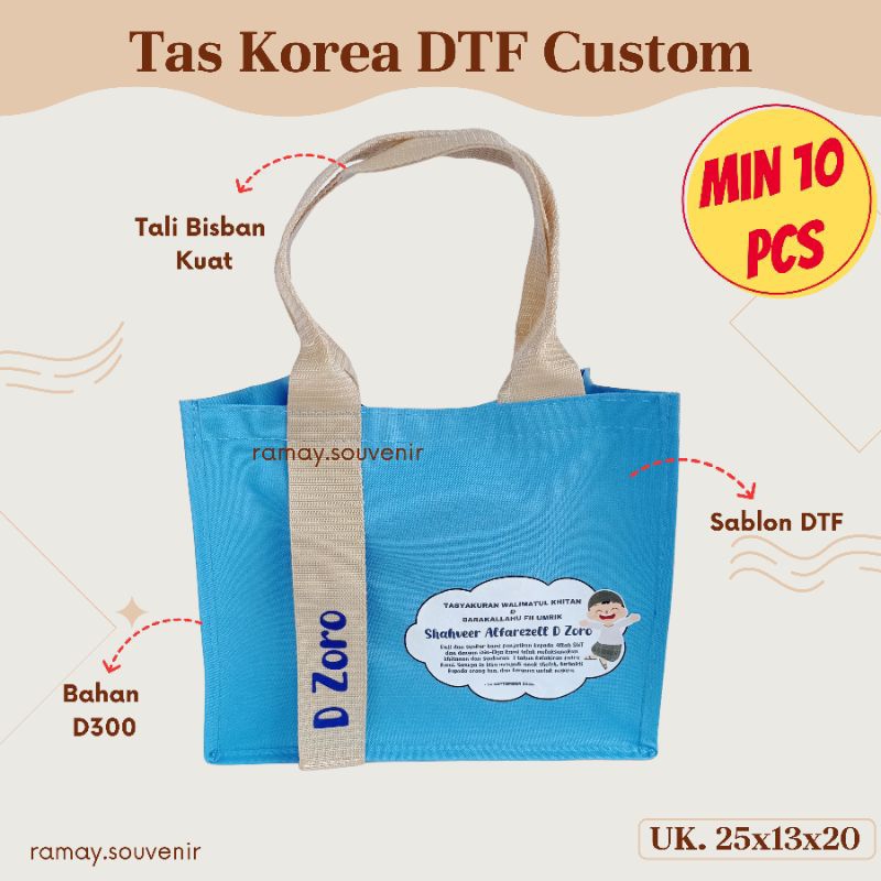 (COD) TAS KLINIK KHITAN CUSTOM MURAH/TAS KHITANAN CUSTOM/SOUVENIR KHITAN CUSTOM/GOODIE BAG CUSTOM/TA