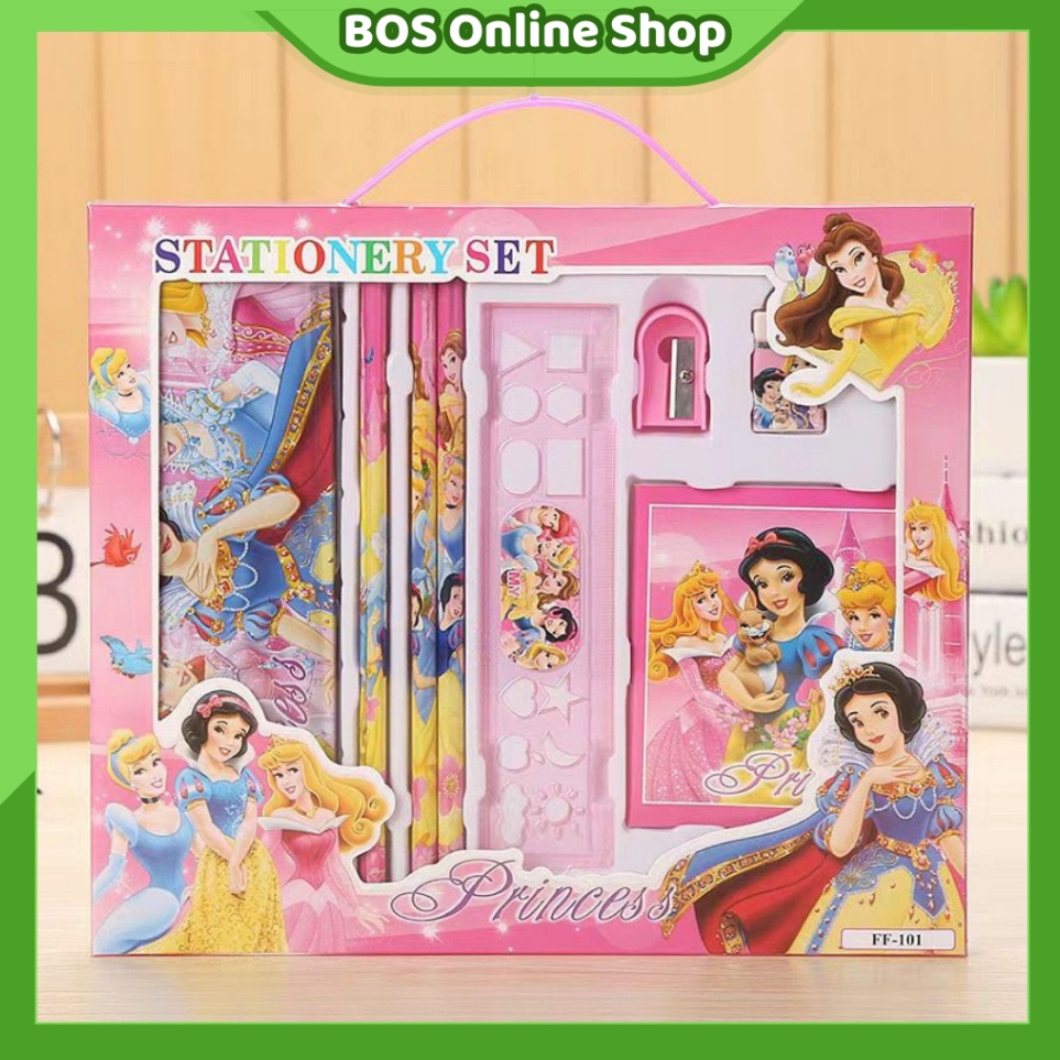 

Ready Irit BOS589 Paket Alat Tulis Anak 8 in 1 Box Stationary Set 8 in 1 Box Set Alat Tulis Sekolah Anak