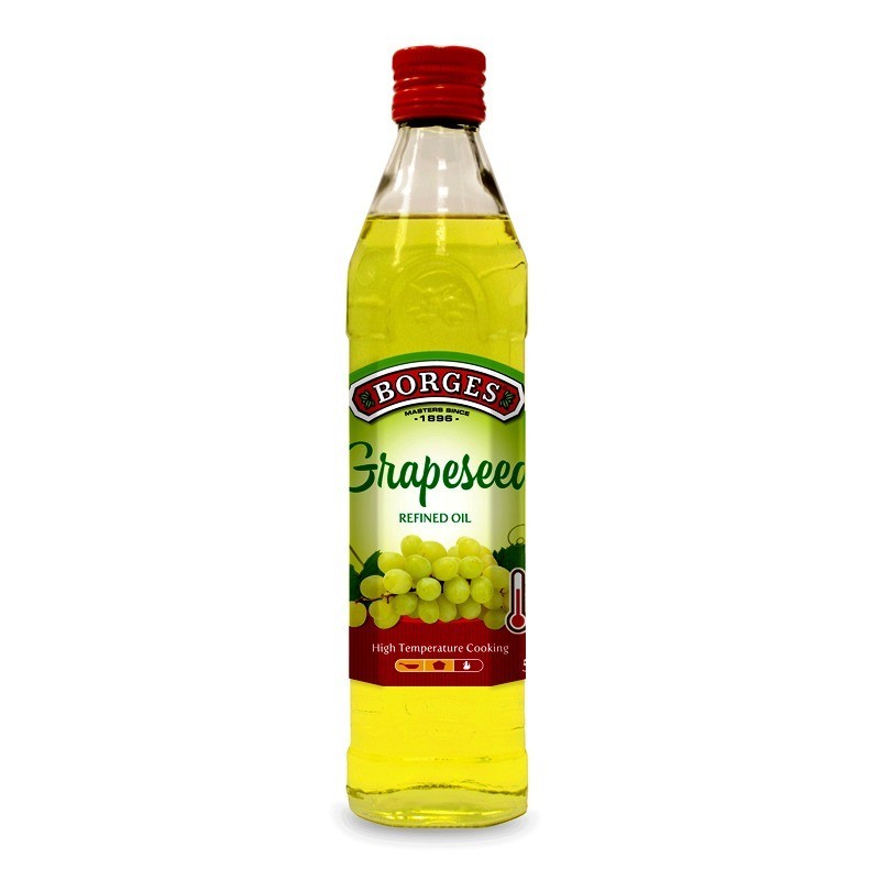

Grapeseed Oil Borges / Minyak Biji Anggu Borges - 1 Ltr