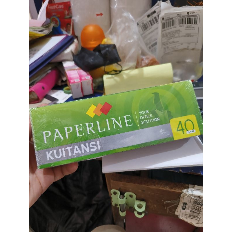 

KUITANSI/KWITANSI PAPERLINE UKURAN KECIL 40 LBR