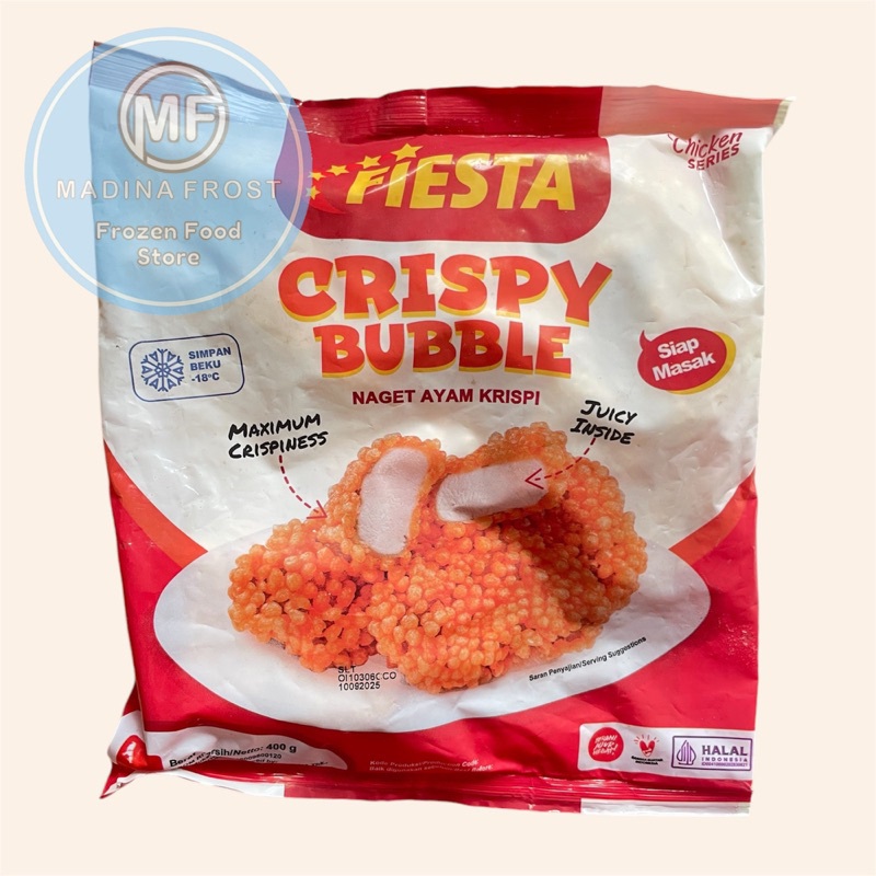 

FIESTA NUGGET CRISPY BUBBLE 400g