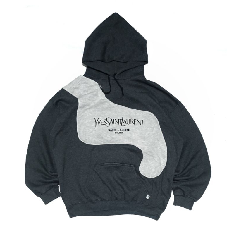 Hoodie Rework Ysl Yvesainlaurent Unisex