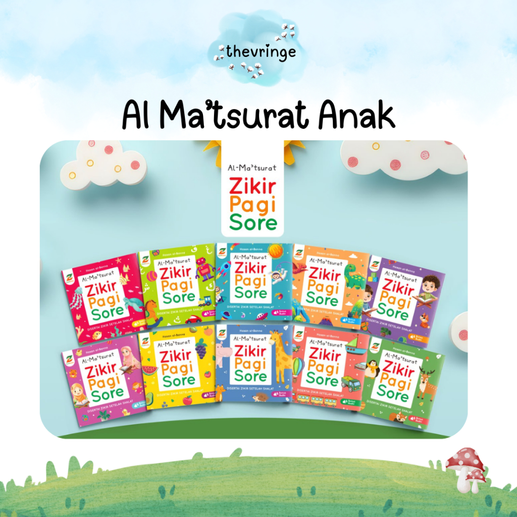 1pc Al Matsurat Anak Buku Zikir Pagi dan Sore Ziyad Buku Buku Islami Anak  ziyadbooks