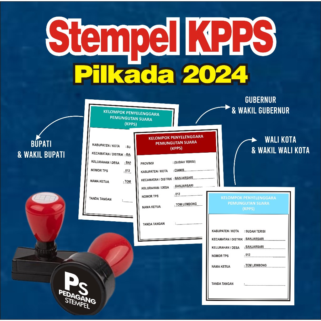 

STEMPEL PILKADA 2024/TPS/RESMI/SESUAI-KPU